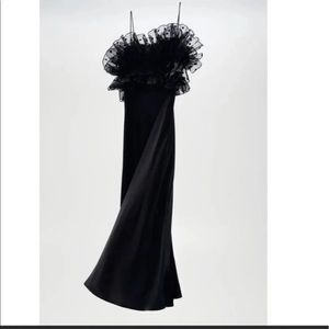 Zara combination slip dress